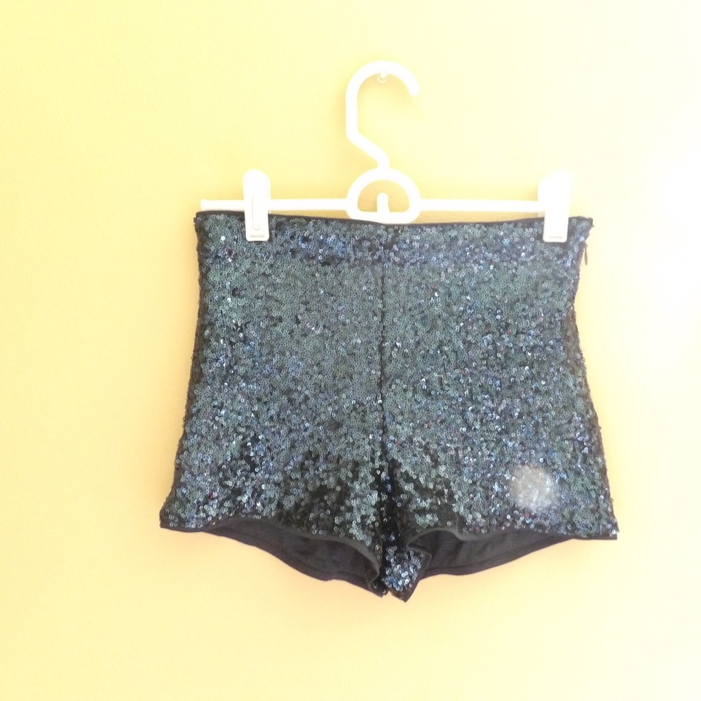 Forever21 Sequin High Waisted Shorts